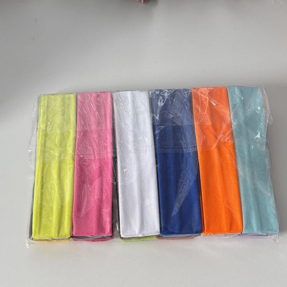 Colorful Fabric Headbands Set - Picture 2 of 2